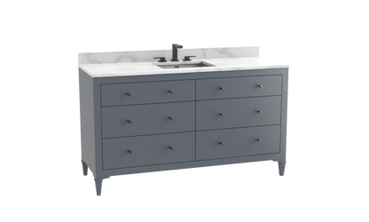 Legacy 60C" Free standing Vanity Cabinet
