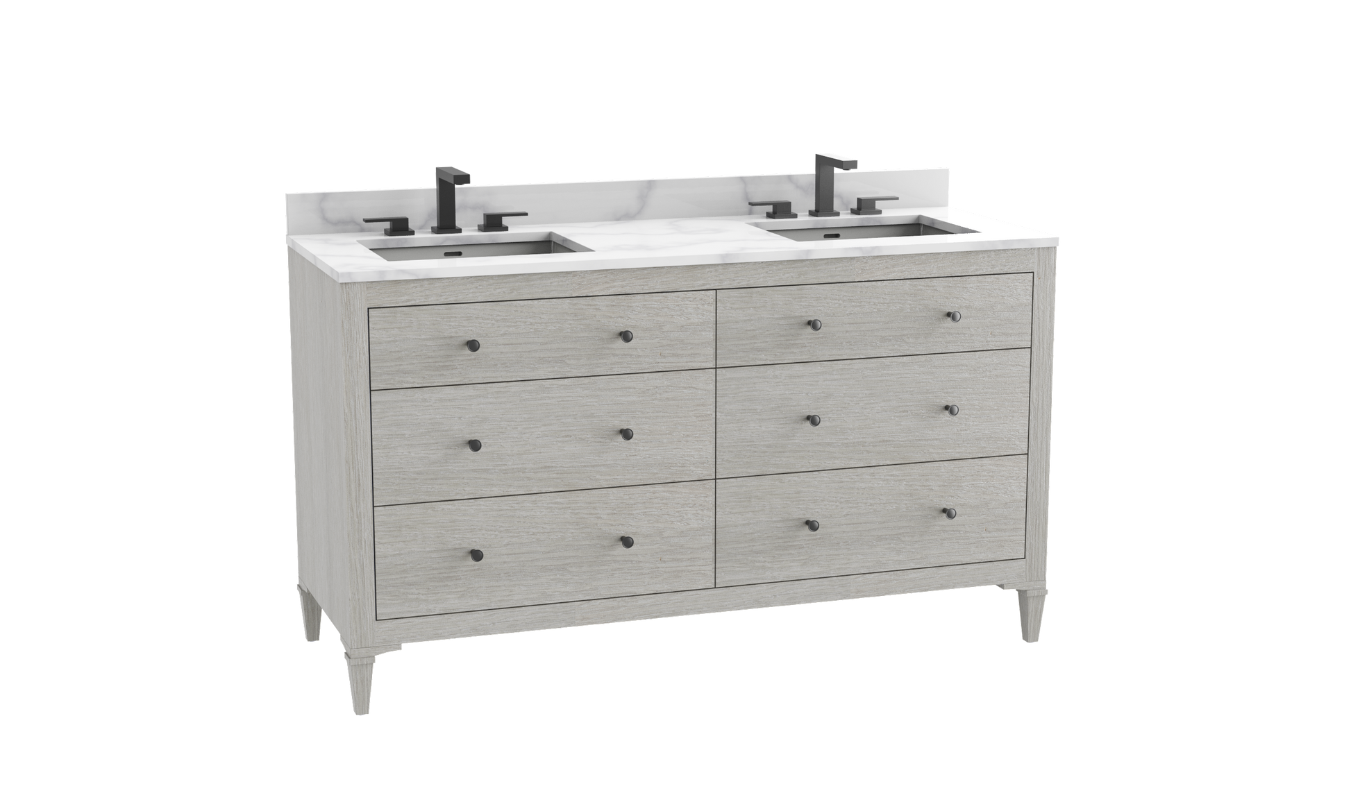 Legacy 72D" Free standing Vanity Cabinet
