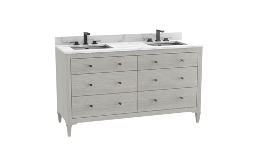 Legacy 72D" Free standing Vanity Cabinet