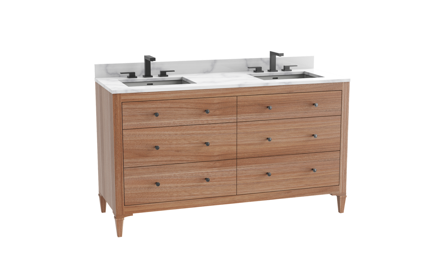 Legacy 72D" Free standing Vanity Cabinet