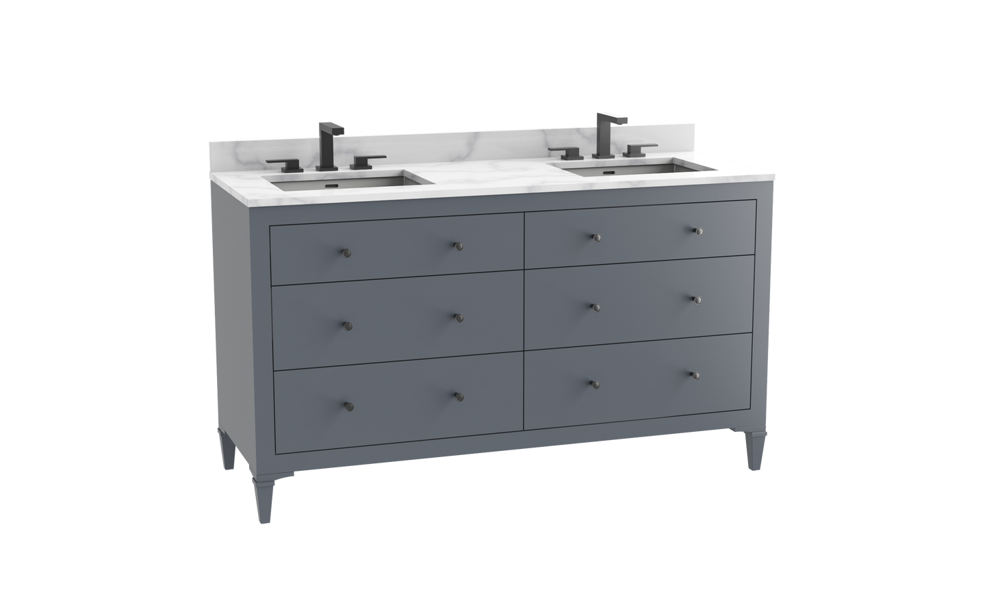 Legacy 72D" Free standing Vanity Cabinet