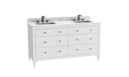 Legacy 60D" Free standing Vanity Cabinet