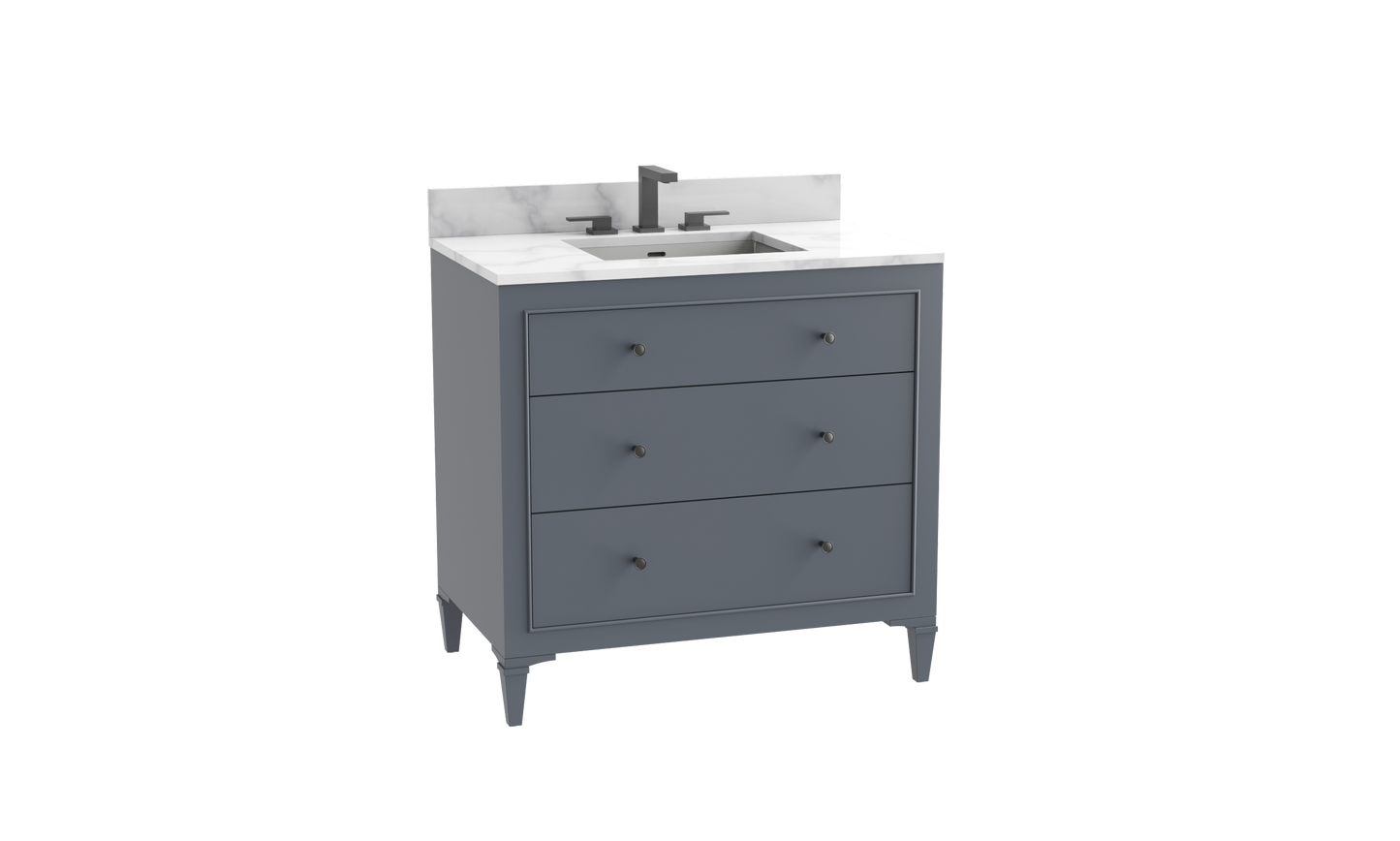 Classique 36" Free standing Vanity Cabinet