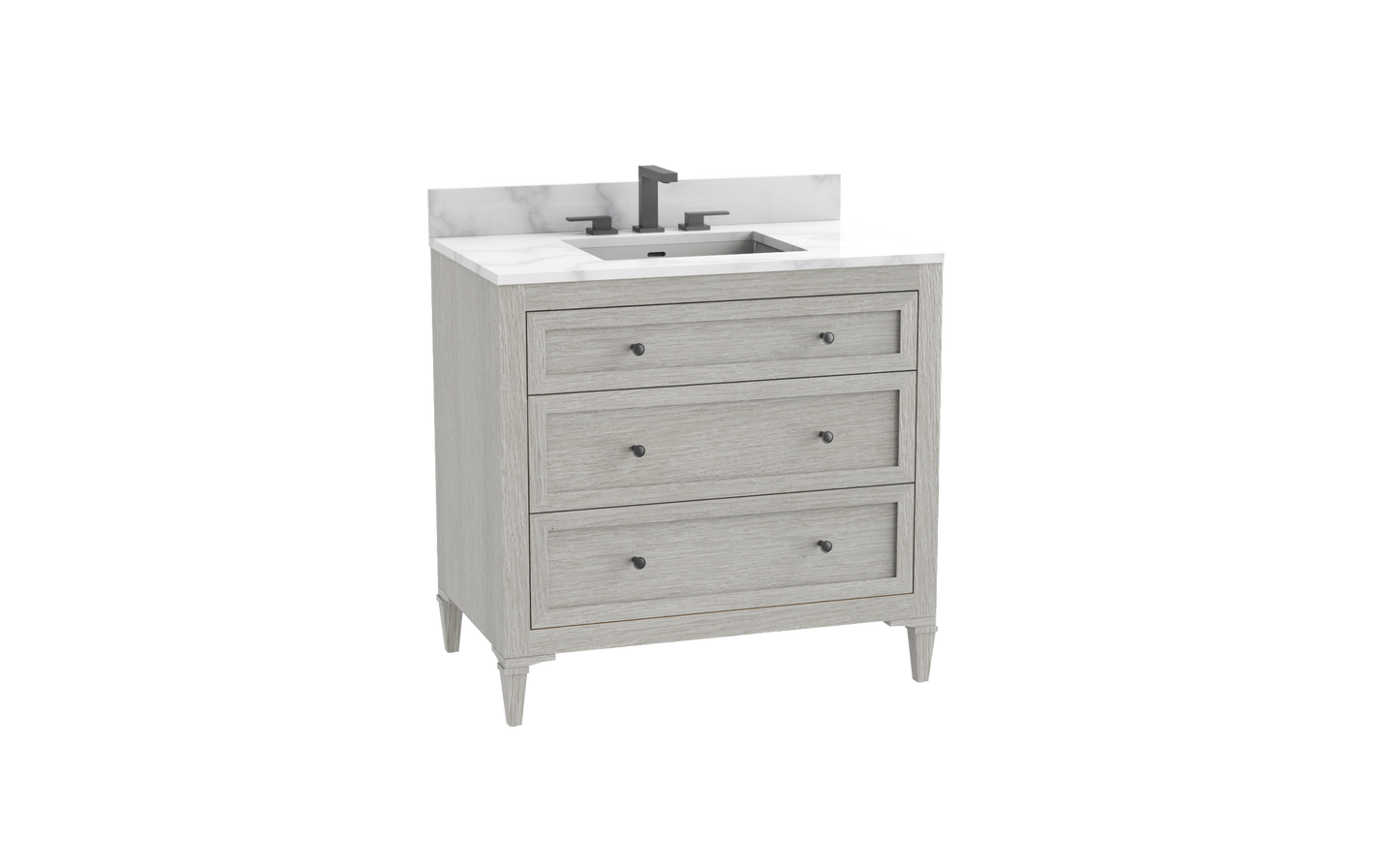 Heirloom 36" Free standing Vanity Cabinet