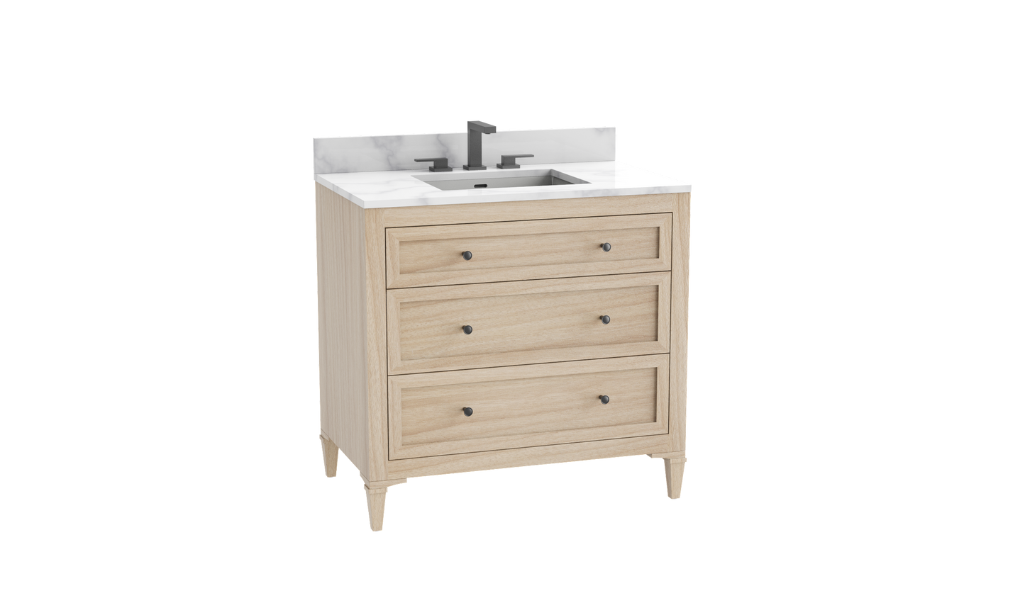 Heirloom 48C" Free standing Vanity Cabinet