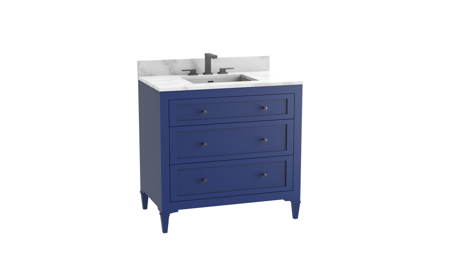 Heirloom 48C" Free standing Vanity Cabinet