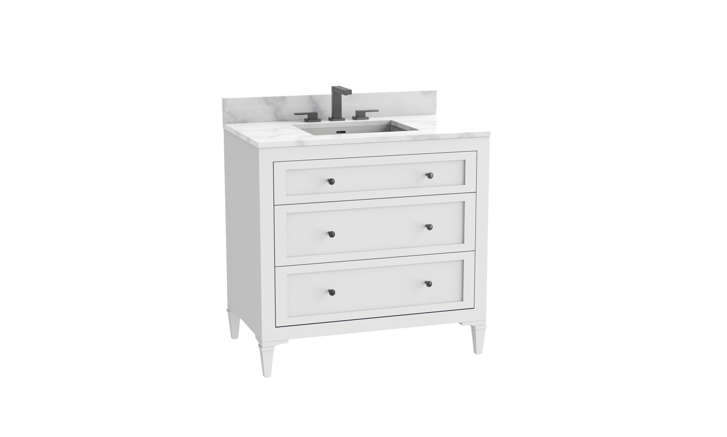 Heirloom 48C" Free standing Vanity Cabinet