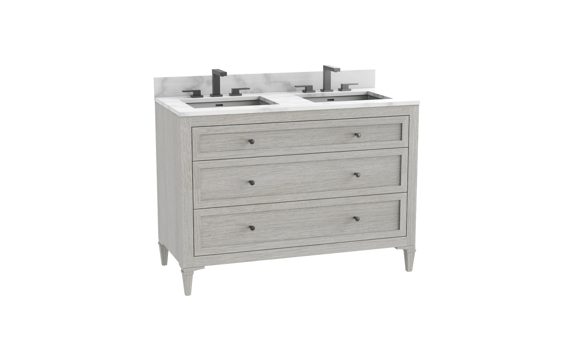 Heirloom 48D" Free standing Vanity Cabinet