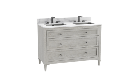 Heirloom 48D" Free standing Vanity Cabinet