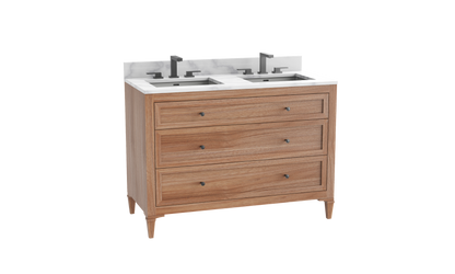Heirloom 48D" Free standing Vanity Cabinet