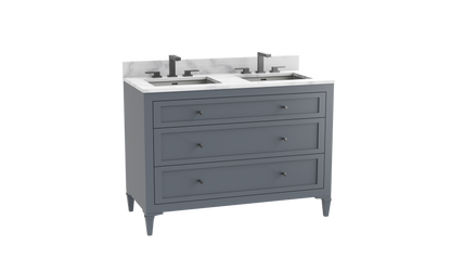 Heirloom 48D" Free standing Vanity Cabinet