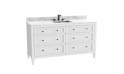 Heirloom 60C" Free standing Vanity Cabinet