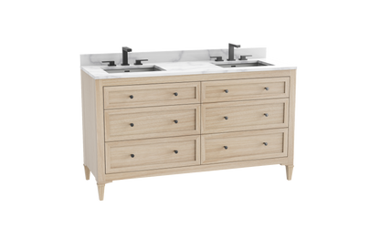 Heirloom 72D" Free standing Vanity Cabinet