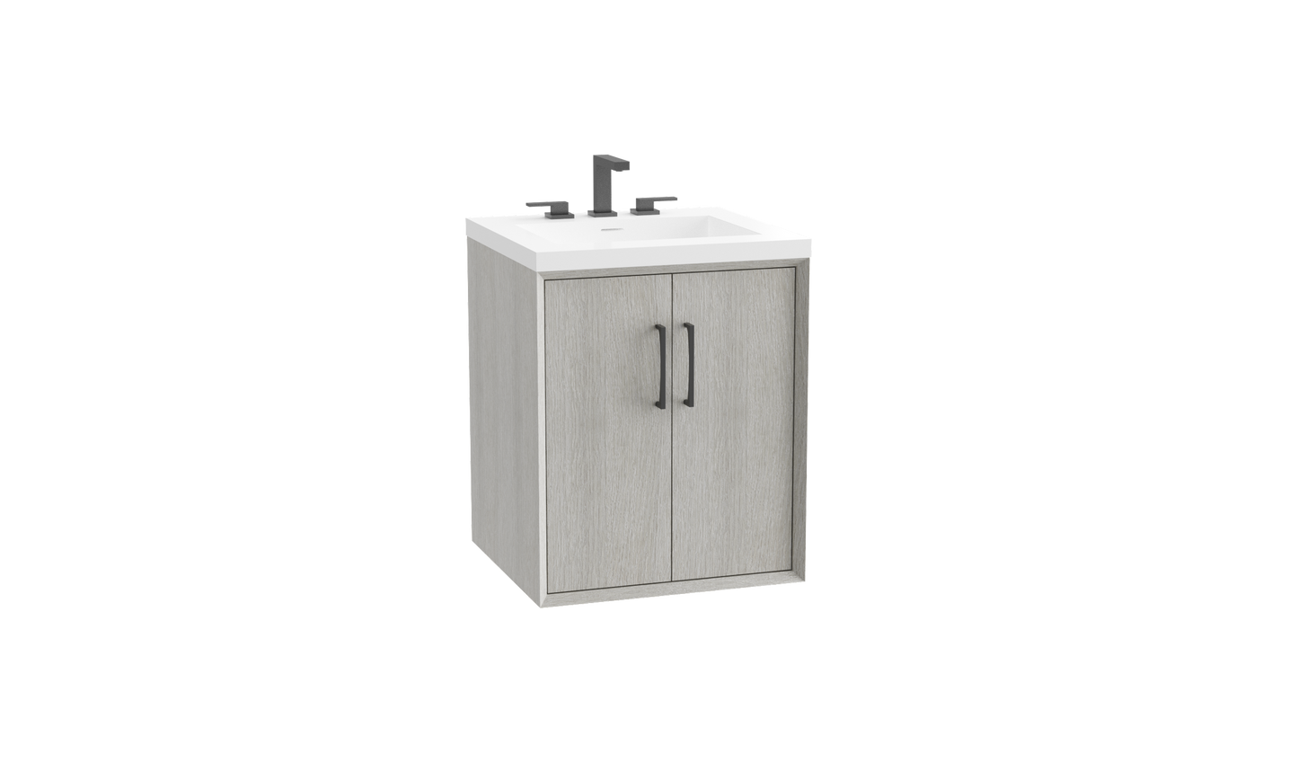 Echo 24" Wall Hung Vanity Cabinet