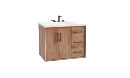 Echo 36" Wall Hung Vanity Cabinet