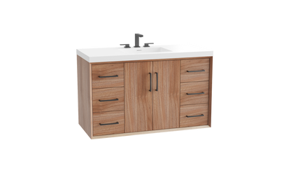 Echo 48C" Wall Hung Vanity Cabinet