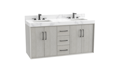 Echo 72D" Wall Hung Vanity Cabinet