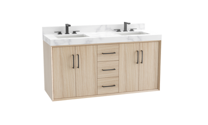Echo 72D" Wall Hung Vanity Cabinet