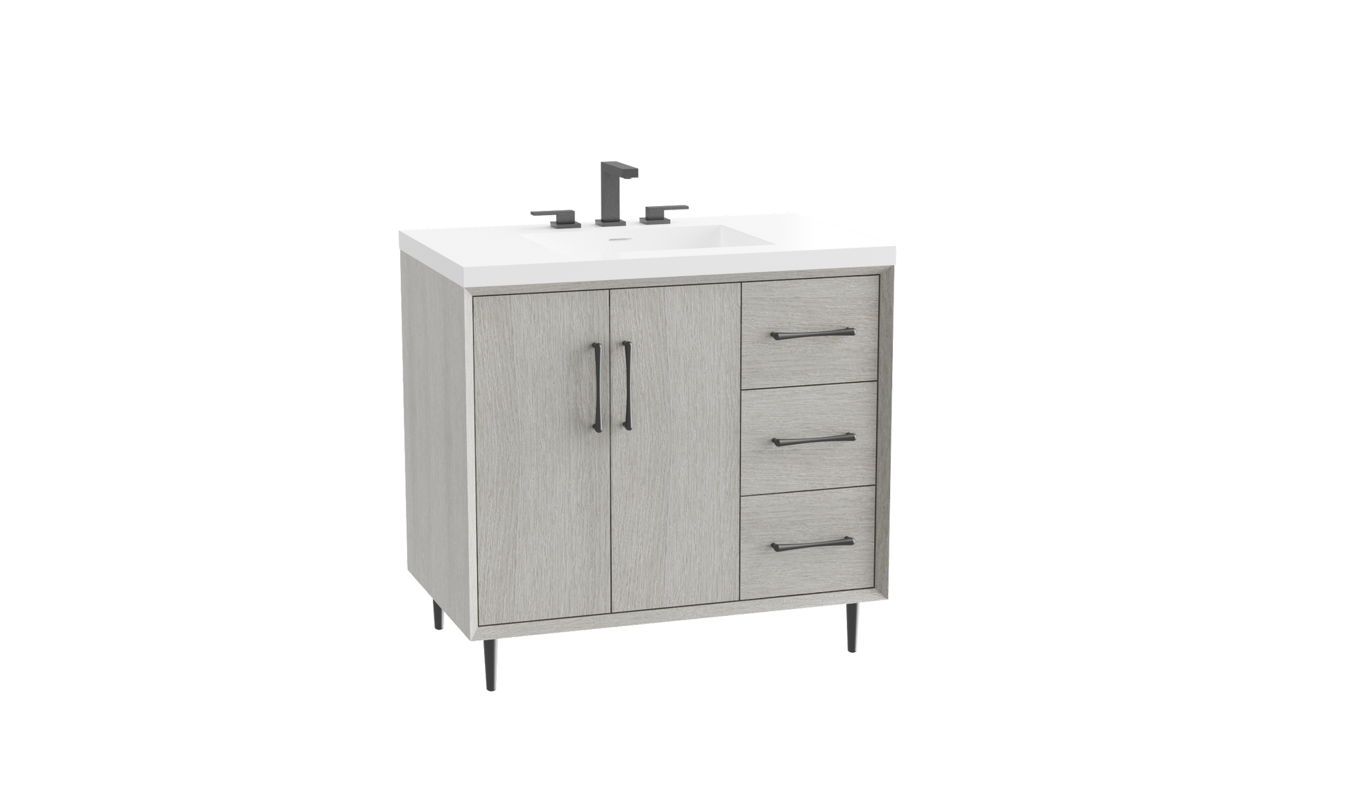 Homage 36" Free Standing Vanity Cabinet