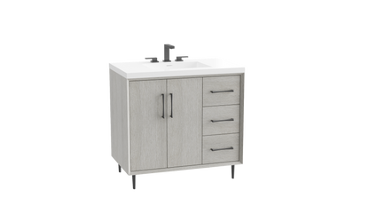 Homage 36" Free Standing Vanity Cabinet