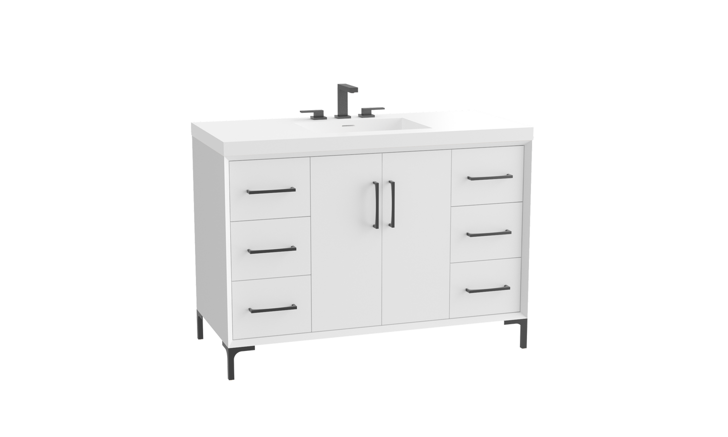 Homage 48C" Free Standing Vanity Cabinet