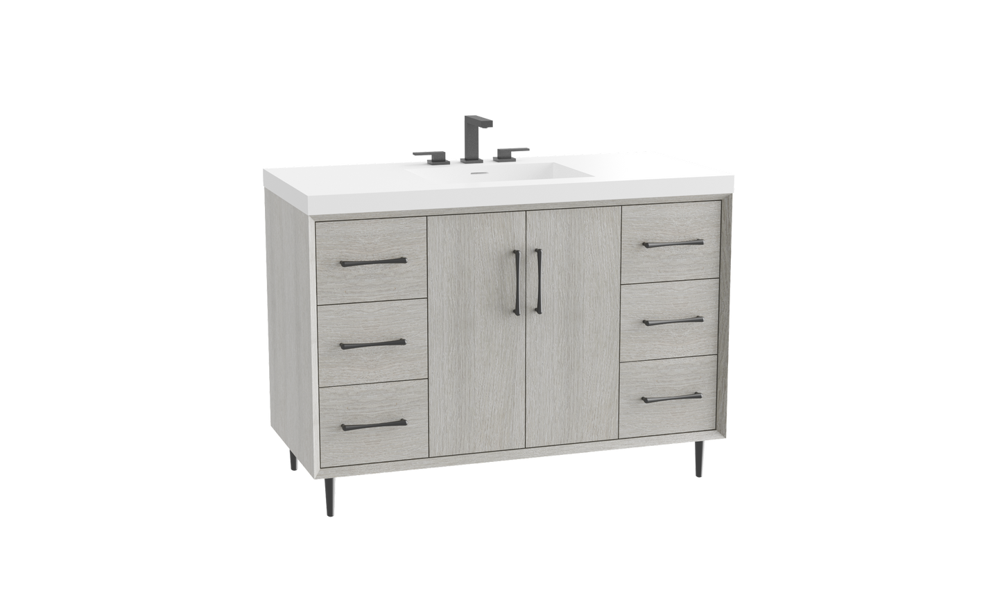 Homage 48C" Free Standing Vanity Cabinet