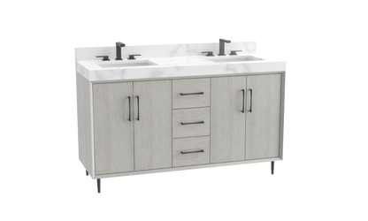 Homage 72D" Free Standing Vanity Cabinet