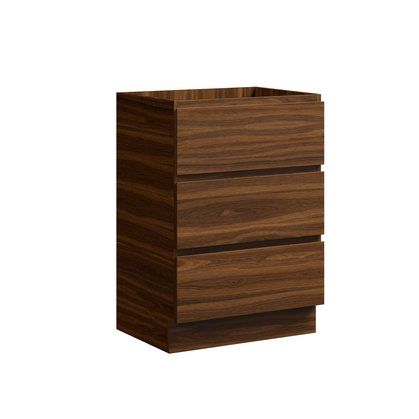 Brockton Floor Standing Vanity 24 Inch Walnut