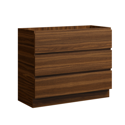 Brockton Floor Standing Vanity 42 Inch Walnut