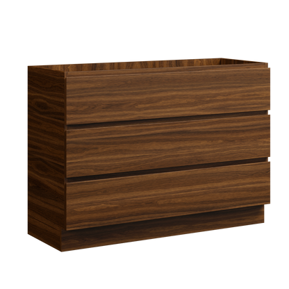 Brockton Floor Standing Vanity 48 Inch Walnut