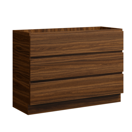 Brockton Floor Standing Vanity 48 Inch Walnut