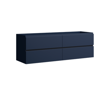 Brockton Wall Mount Double Vanity 60 Inch