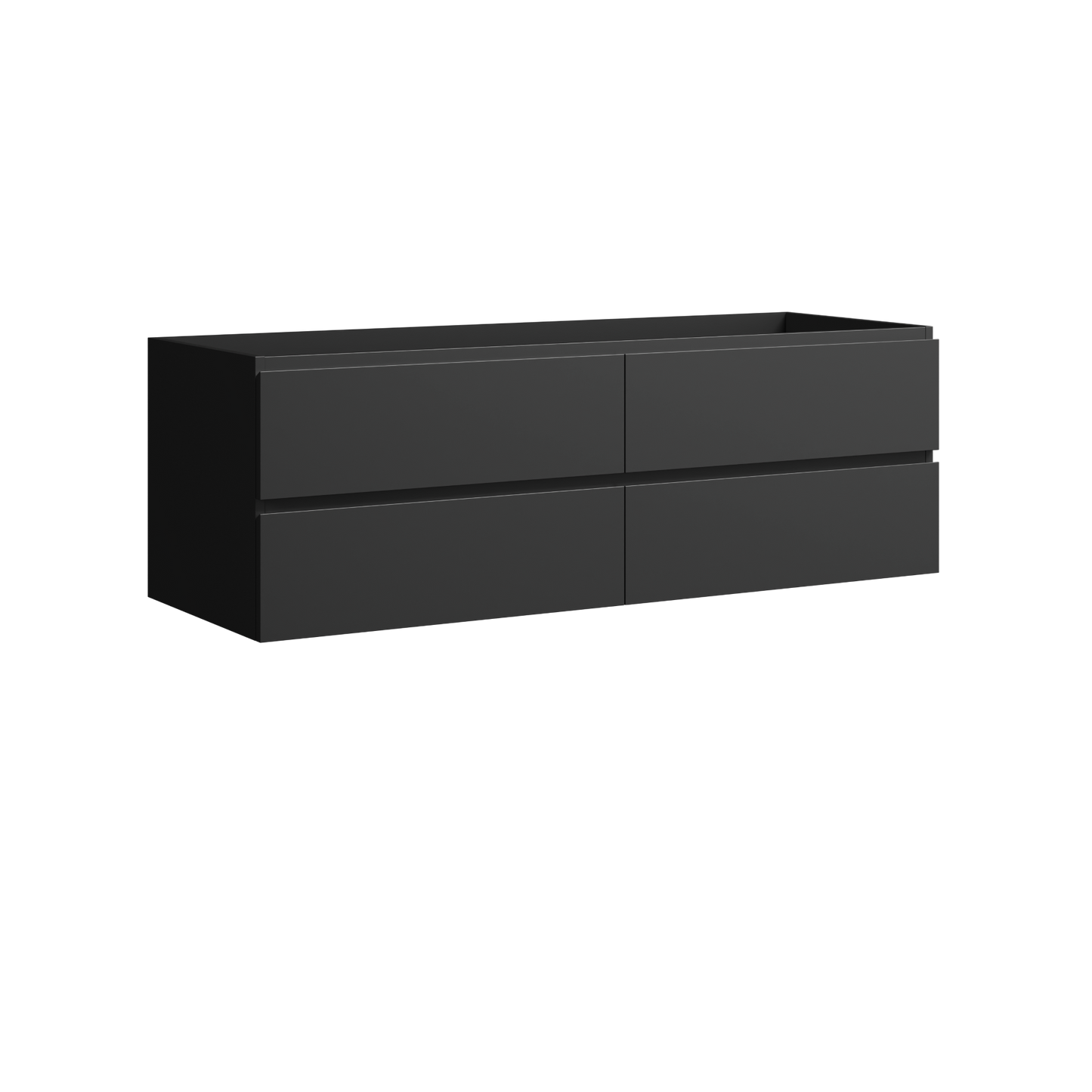 Brockton Wall Mount Double Vanity 60 Inch