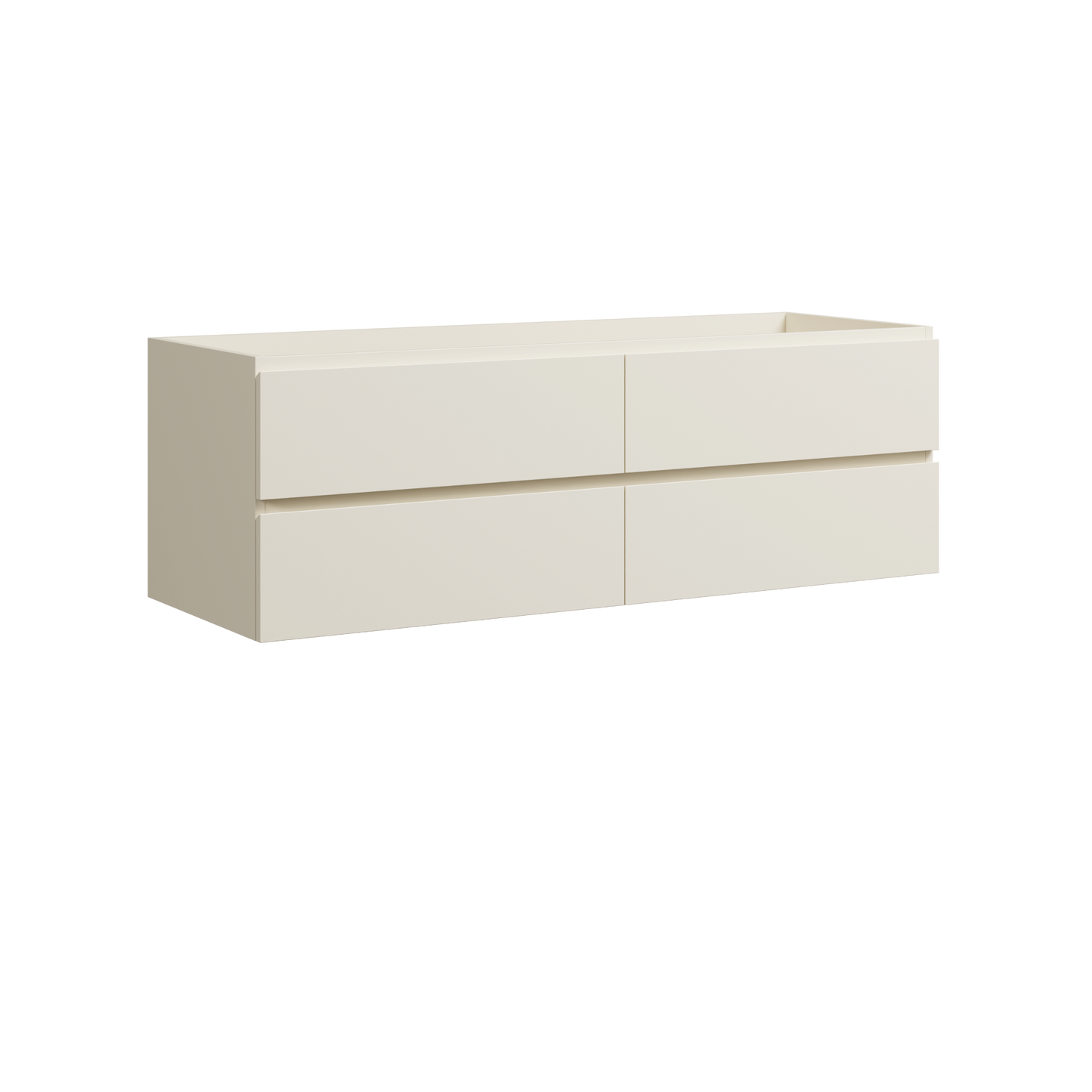 Brockton Wall Mount Double Vanity 60 Inch