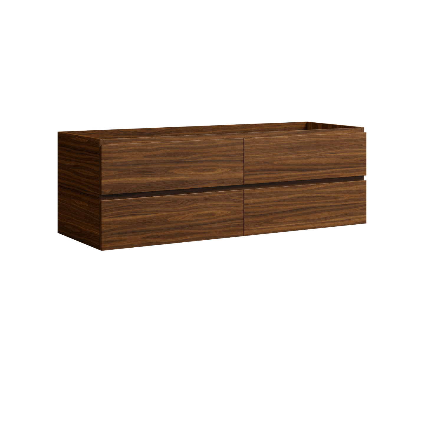 Brockton Wall Mount Double Vanity 60 Inch