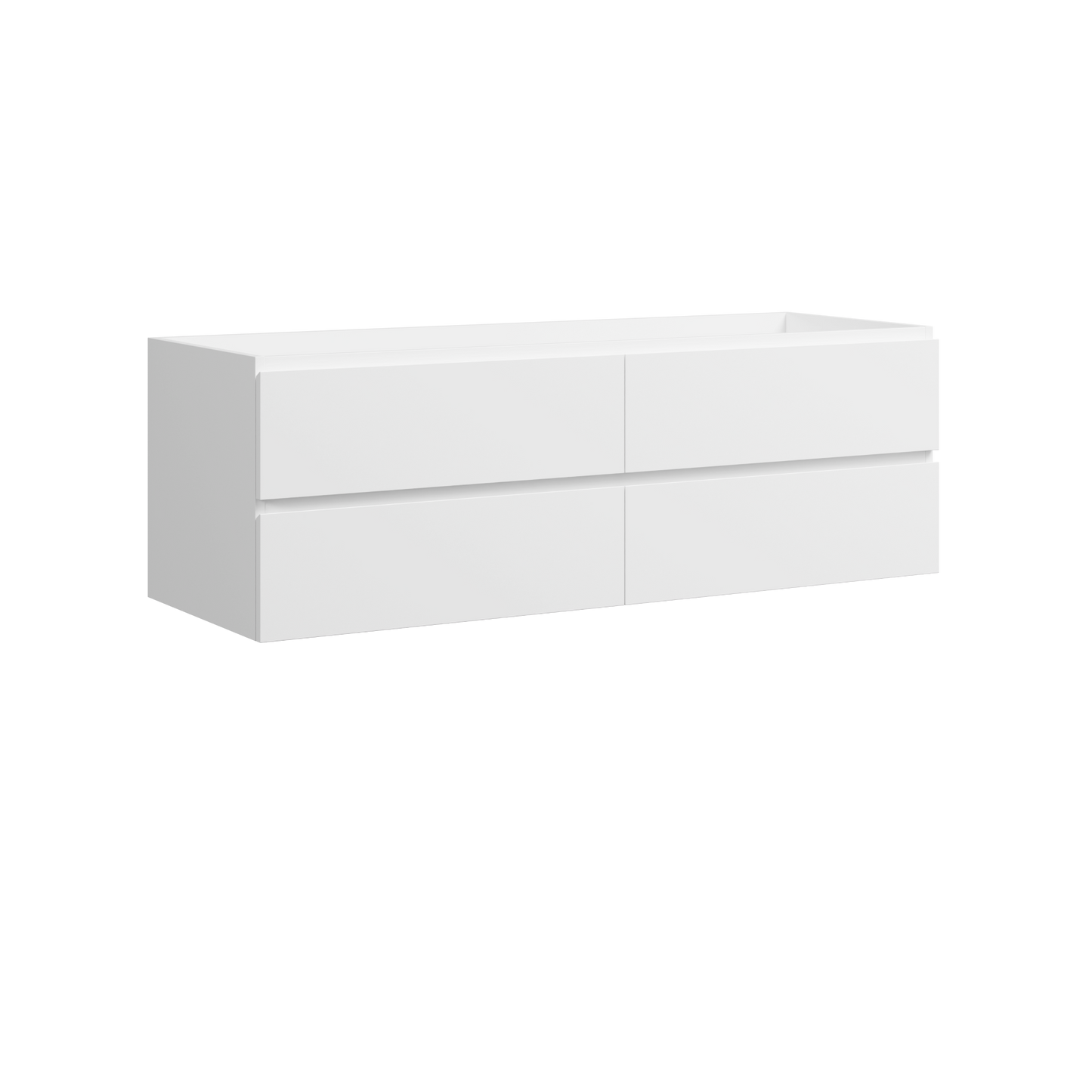 Brockton Wall Mount Double Vanity 60 Inch