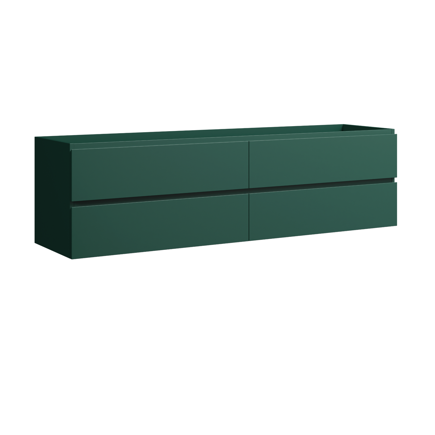 Brockton Wall Mount Double Vanity 72 Inch