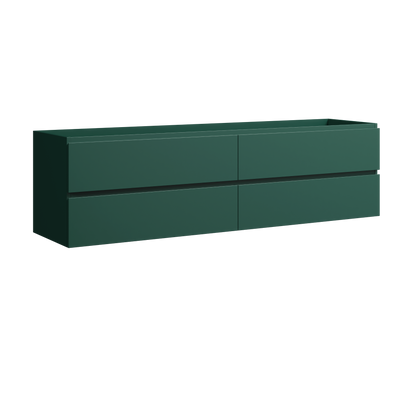 Brockton Wall Mount Double Vanity 72 Inch