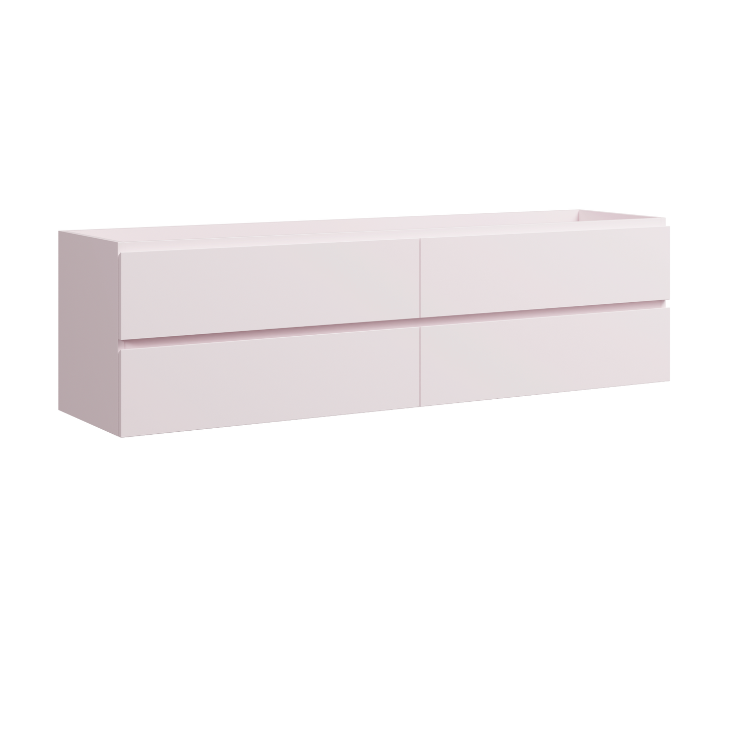 Brockton Wall Mount Double Vanity 72 Inch