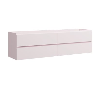 Brockton Wall Mount Double Vanity 72 Inch
