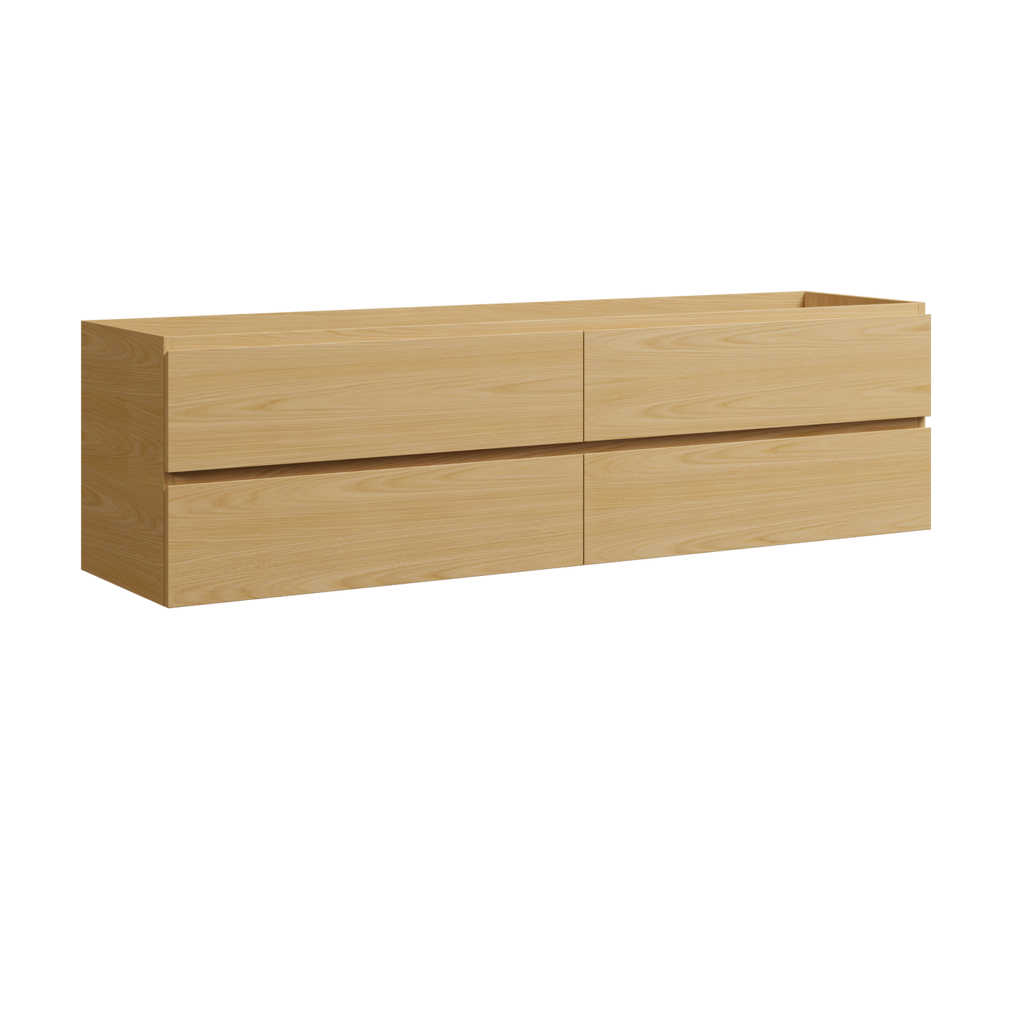 Brockton Wall Mount Double Vanity 72 Inch