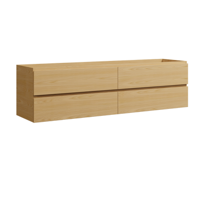 Brockton Wall Mount Double Vanity 72 Inch
