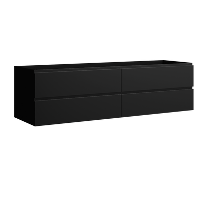 Brockton Wall Mount Double Vanity 72 Inch