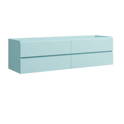 Brockton Wall Mount Double Vanity 72 Inch