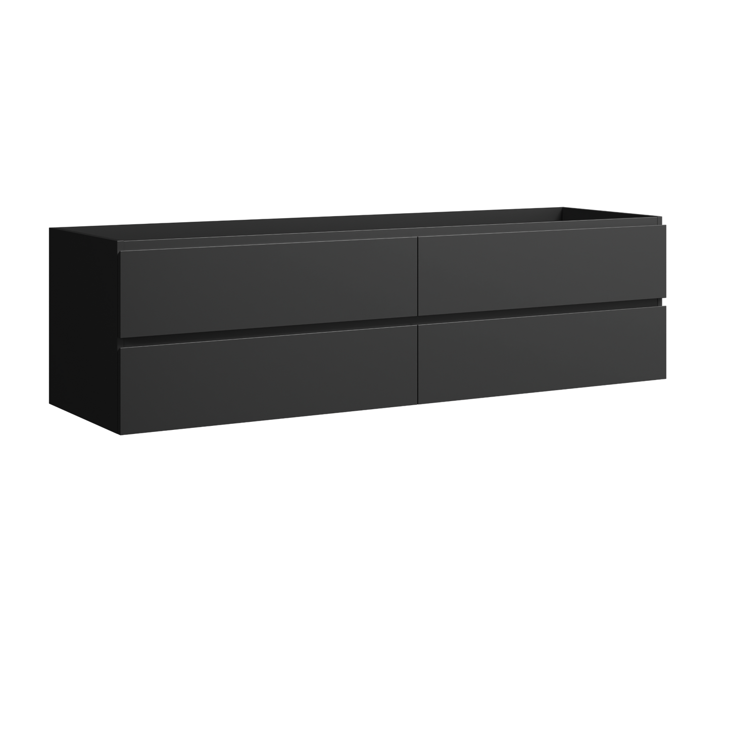 Brockton Wall Mount Double Vanity 72 Inch