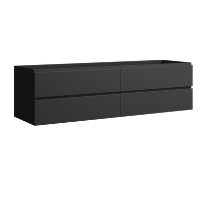 Brockton Wall Mount Double Vanity 72 Inch