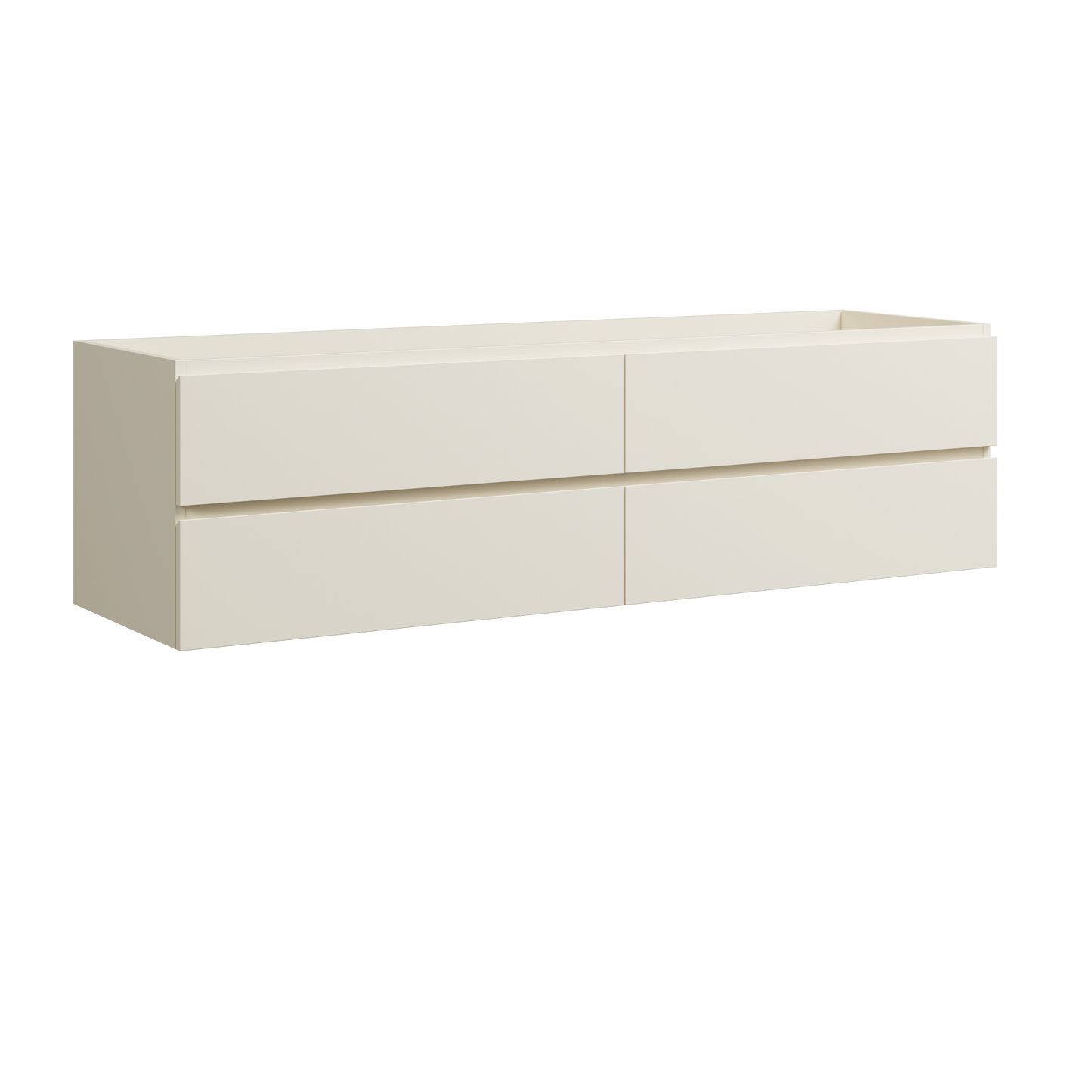 Brockton Wall Mount Double Vanity 72 Inch