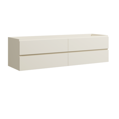 Brockton Wall Mount Double Vanity 72 Inch