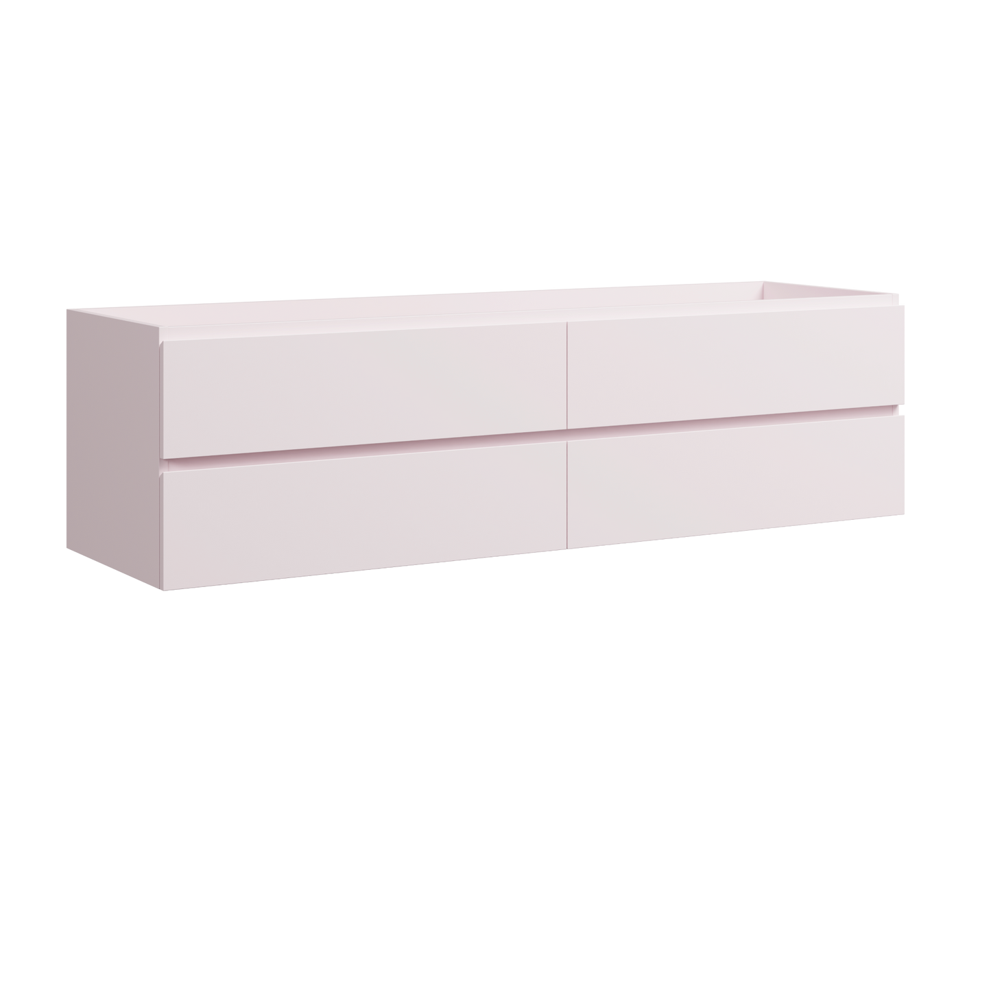 Brockton Wall Mount Double Vanity 72 Inch