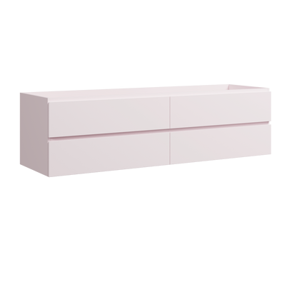 Brockton Wall Mount Double Vanity 72 Inch